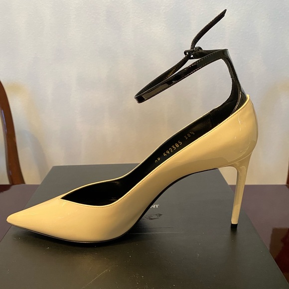 BRAND NEW YSL LATTE AMBER HEEL size: 38.5 - Picture 6 of 7
